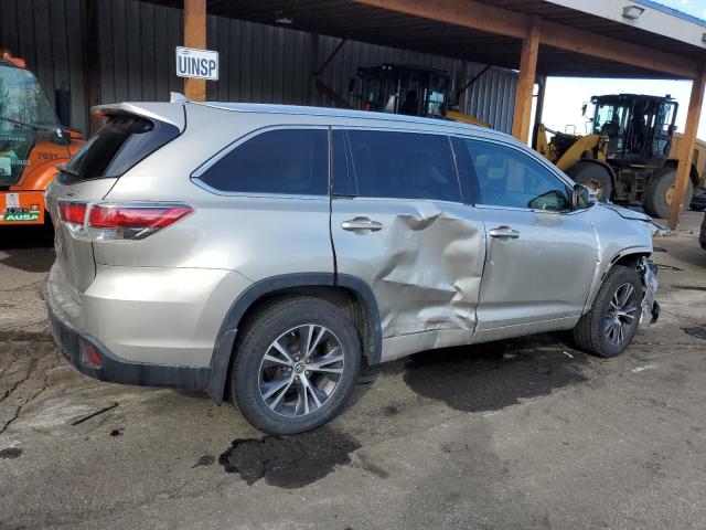 Vin: 5tdjkrfh9gs250277, lot: 46081175, toyota highlander xle 20163