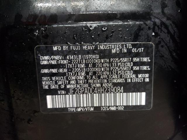 2017 SUBARU CROSSTREK - JF2GPADC4HH239084
