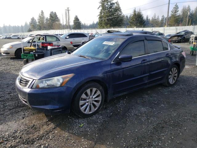 HONDA ACCORD EXL 2009 blue  gas 1HGCP268X9A092650 photo #1