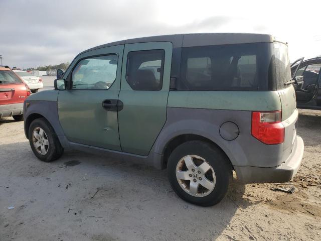 HONDA ELEMENT EX 2003 green 4dr spor gas 5J6YH28583L033722 photo #3