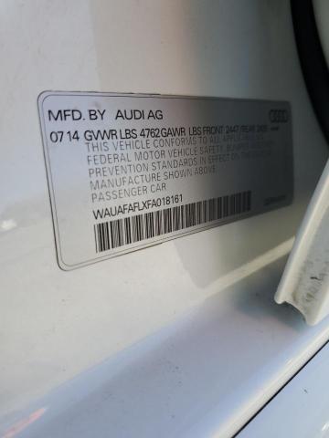 2015 AUDI A4 PREMIUM - WAUAFAFLXFA018161