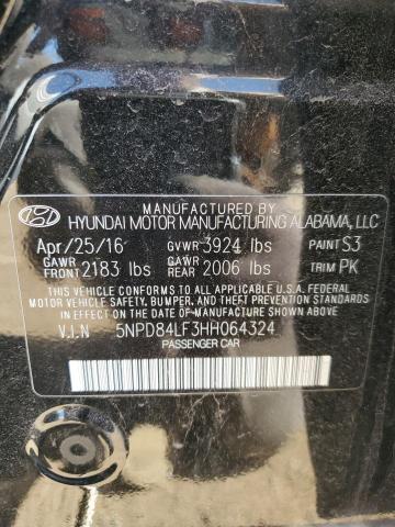 2017 HYUNDAI ELANTRA SE - 5NPD84LF3HH064324
