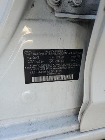 2019 HYUNDAI ELANTRA SE - 5NPD84LF0KH484341