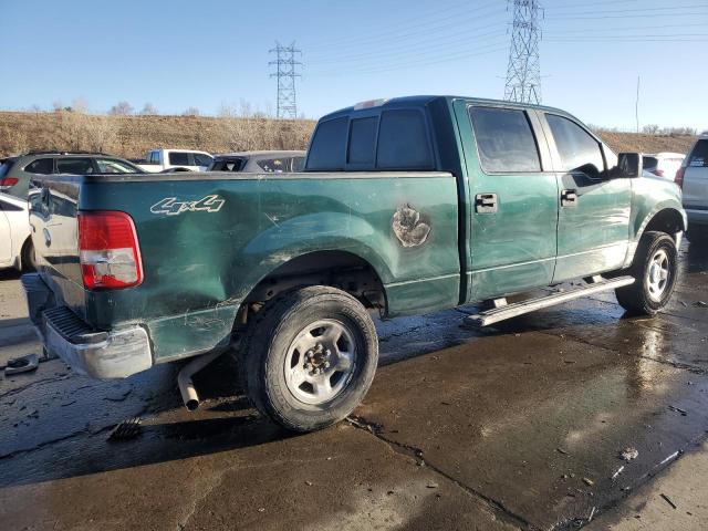 FORD F150 SUPER 2007 green  flexible fuel 1FTPW14V97FA10851 photo #4