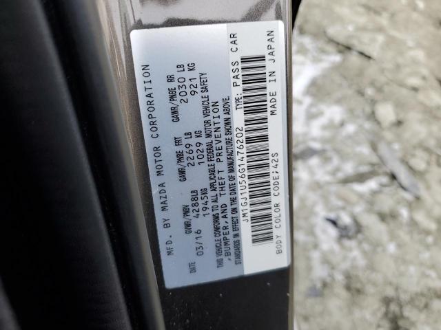 2016 MAZDA 6 SPORT - JM1GJ1U56G1476202