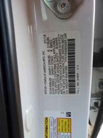 2018 HONDA ACCORD LX - 1HGCV1F19JA213563