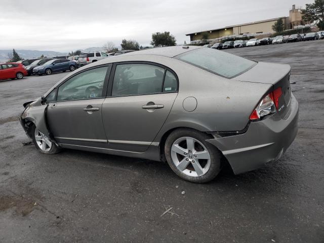 HONDA CIVIC EX 2007 gray sedan 4d gas 1HGFA16817L073477 photo #3