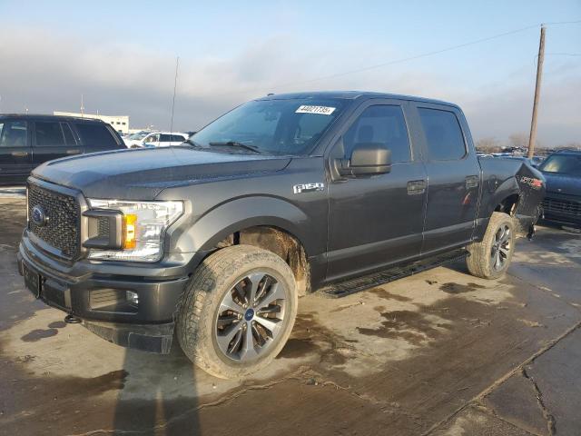 FORD F150 SUPER 2019 black  gas 1FTEW1EP3KKC11300 photo #1