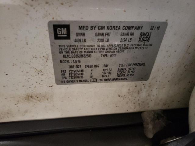 2018 BUICK ENCORE ESS - KL4CJGSB5JB652680