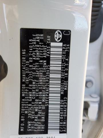 2020 TOYOTA COROLLA LE - 5YFEPRAE2LP039425