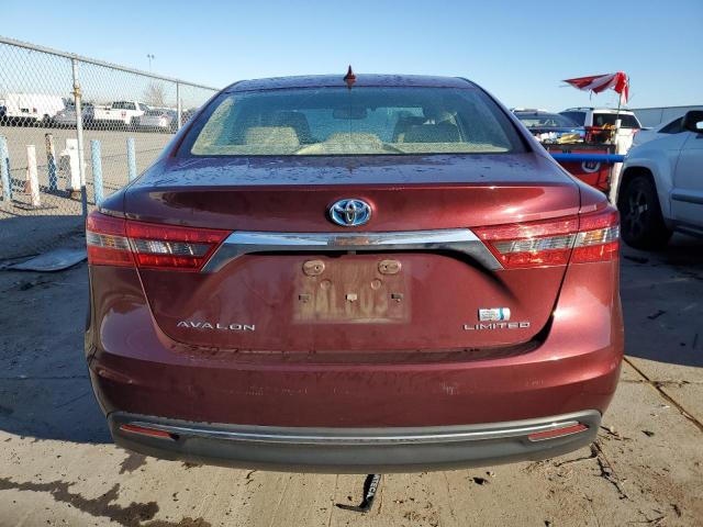 2017 TOYOTA AVALON HYB 4T1BD1EB8HU058709