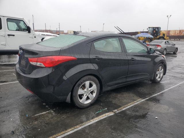 HYUNDAI ELANTRA GL 2013 black  gas 5NPDH4AE7DH344381 photo #4