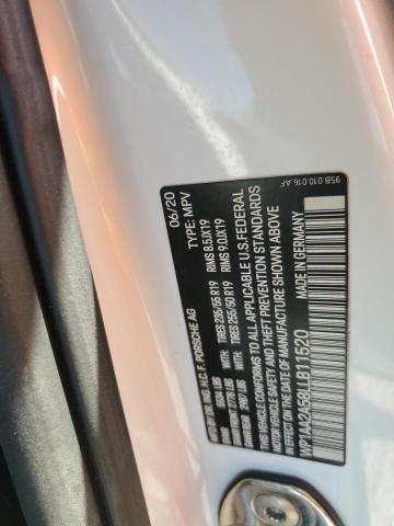 2020 PORSCHE MACAN - WP1AA2A58LLB11520