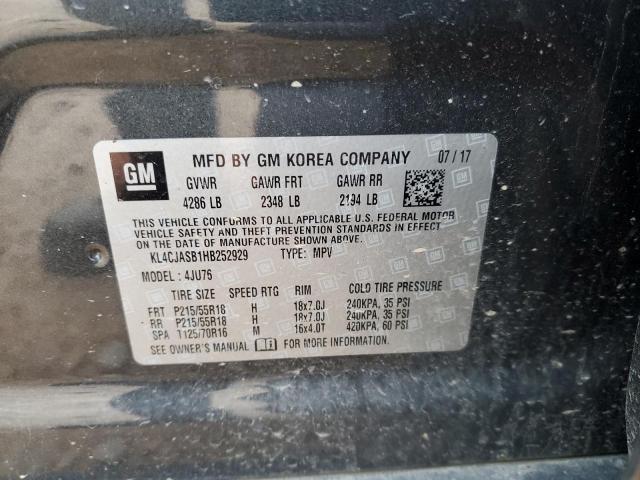 2017 BUICK ENCORE PRE KL4CJASB1HB252929