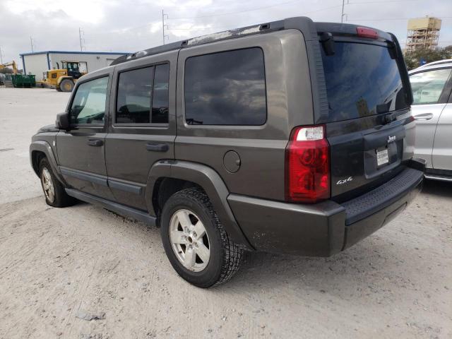 JEEP COMMANDER 2006 green  gas 1J8HG48N46C274484 photo #3