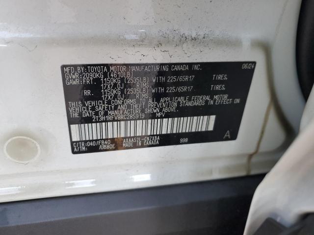 2024 TOYOTA RAV 4 2T3H1RFV8RC285919
