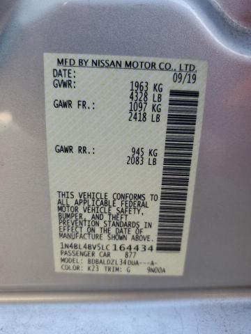 2020 NISSAN ALTIMA S - 1N4BL4BV5LC164434