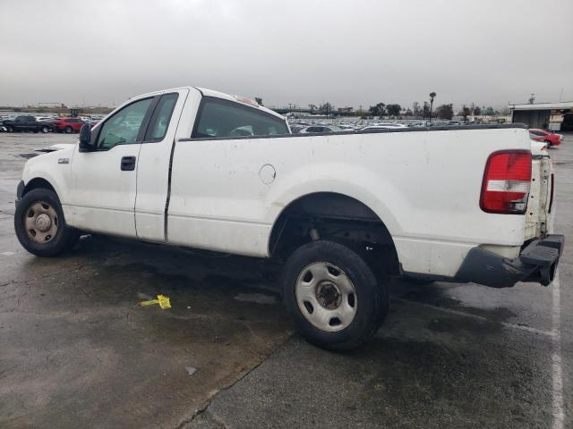 FORD F150 2008 white pickup gas 1FTRF12258KC76409 photo #3