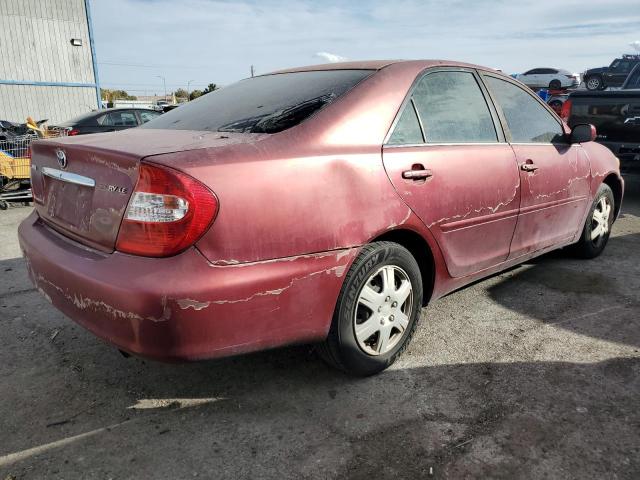 TOYOTA CAMRY LE 2004 red  gas 4T1BE32K54U360398 photo #4