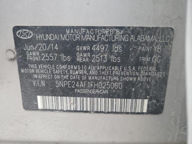 2015 HYUNDAI SONATA SE - 5NPE24AF1FH025060