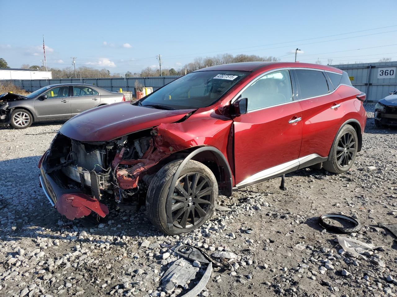 5N1AZ2CJ1MC142416 NISSAN MURANO SL 2021