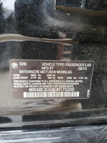 2016 BMW 328 XI SUL - WBA8E3G54GNT75200