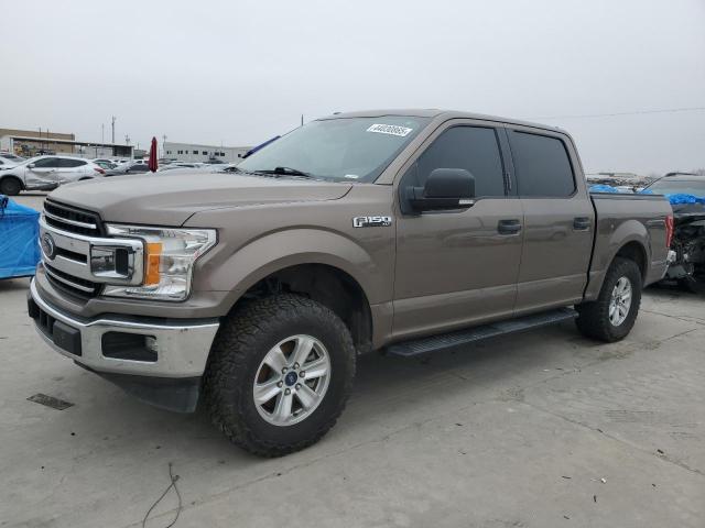 FORD F150 SUPER 2018 brown  gas 1FTEW1CG1JKD47314 photo #1