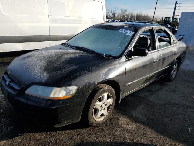 HONDA ACCORD 1999 black  gas 1HGCG1655WA054450 photo #1