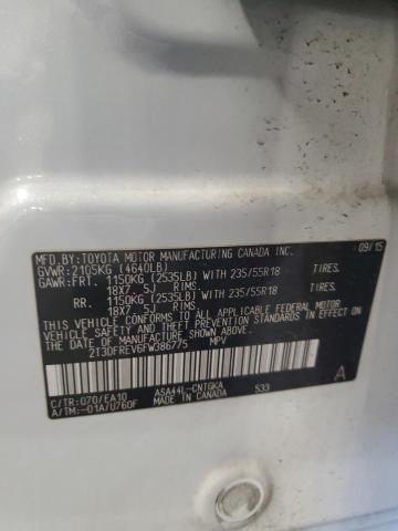 2015 TOYOTA RAV4 LIMIT - 2T3DFREV6FW386775