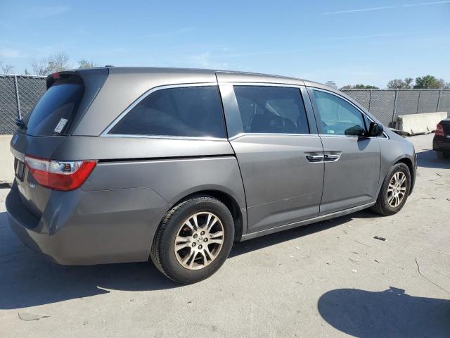 HONDA ODYSSEY EX 2011 gray  gas 5FNRL5H68BB049469 photo #4