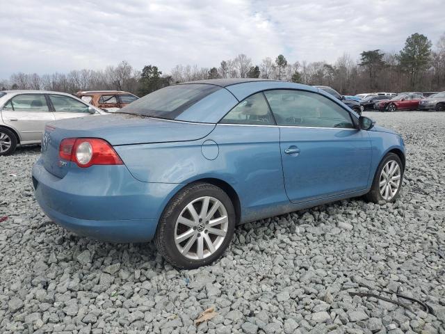 VOLKSWAGEN EOS TURBO 2010 blue  gas WVWBA7AHXAV021851 photo #4