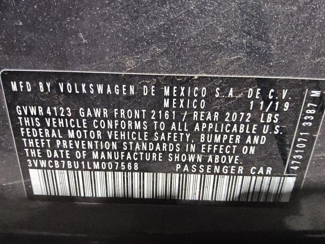 2020 VOLKSWAGEN JETTA S - 3VWCB7BU1LM007568