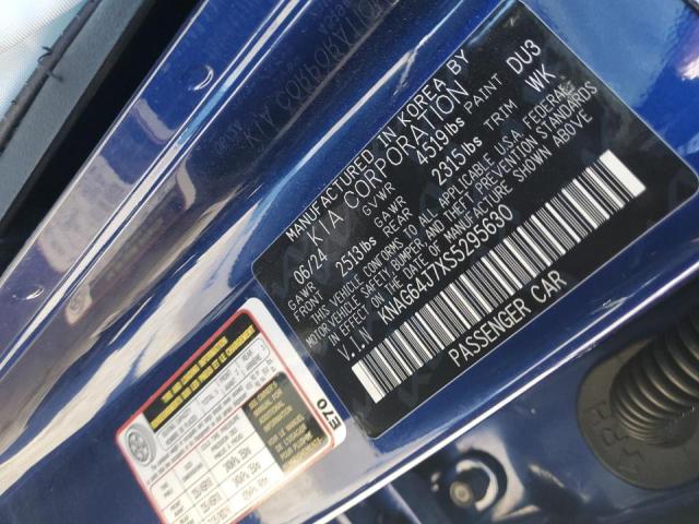 2025 KIA K5 GT LINE - KNAG64J7XS5295630