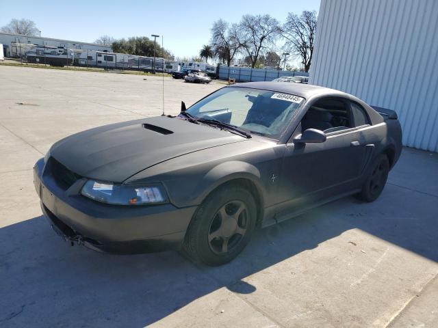 FORD MUSTANG 2001 black  gas 1FAFP40411F223488 photo #1