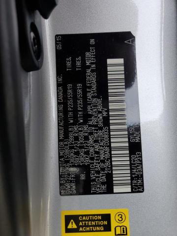 2015 LEXUS RX 450H - 2T2BC1BA8FC008935