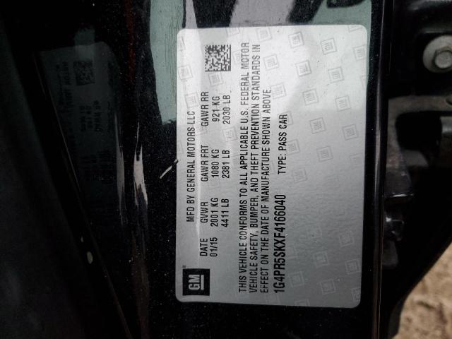 2015 BUICK VERANO CON - 1G4PR5SKXF4166040
