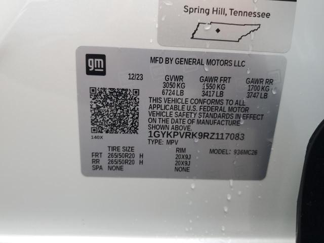 2024 CADILLAC LYRIQ SPOR - 1GYKPVRK9RZ117083