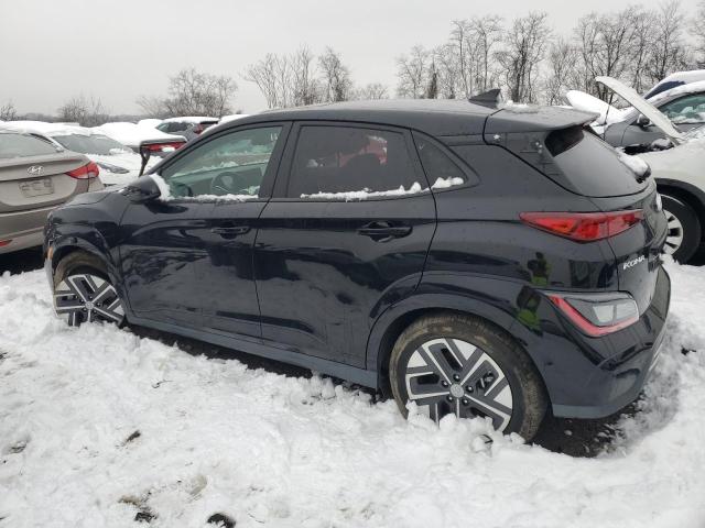 HYUNDAI KONA SEL 2023 black  electric KM8K33AG5PU176540 photo #3