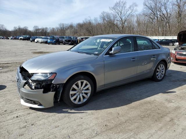 AUDI A4 PREMIUM 2011 gray  gas WAUFFAFLXBN052772 photo #1