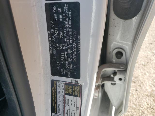 2022 KIA FORTE GT L - 3KPF54ADXNE496783