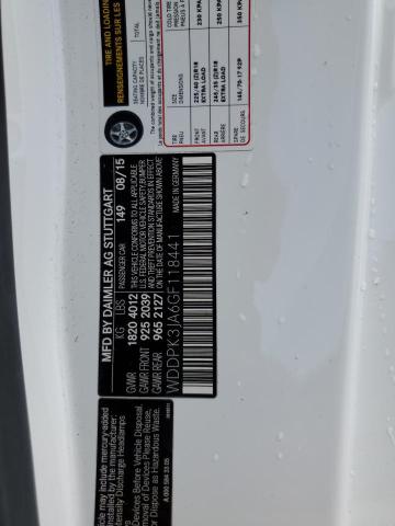 2016 MERCEDES-BENZ SLK 300 WDDPK3JA6GF118441