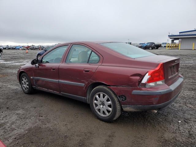 VOLVO S60 2002 burgundy  gas YV1RS61R022142383 photo #3