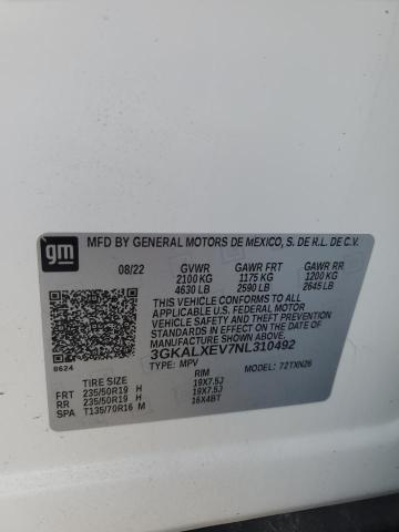 2022 GMC TERRAIN DE - 3GKALXEV7NL310492