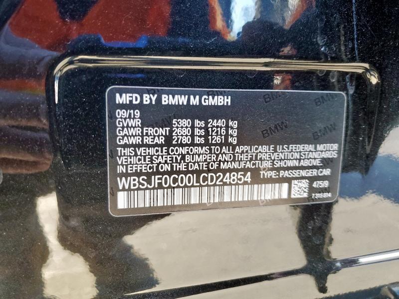 2020 BMW M5 BASE - WBSJF0C00LCD24854