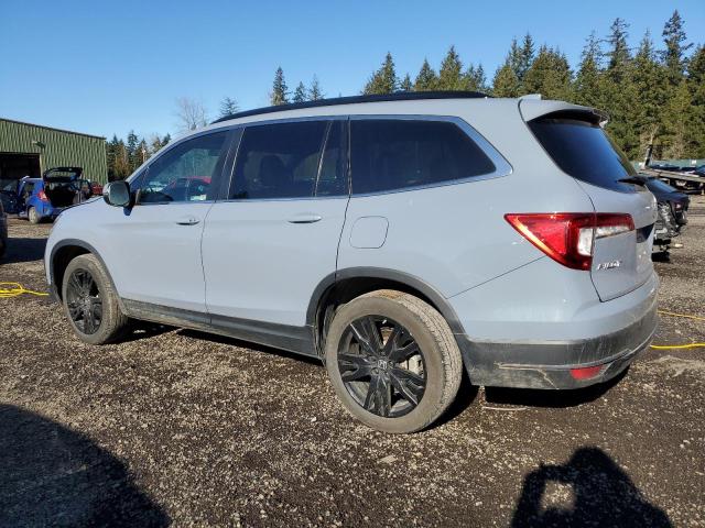 HONDA PILOT SE 2022 gray  gas 5FNYF6H27NB064068 photo #3