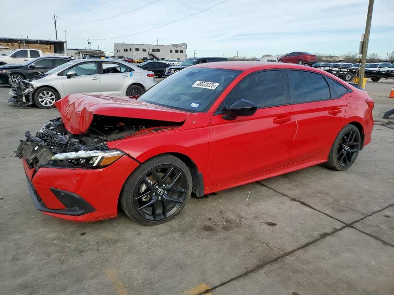 Vin: 2hgfe2f56nh509699, lot: 46833325, honda civic sport 2022 img_1