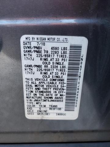 2018 NISSAN ROGUE S - JN8AT2MT8JW489858