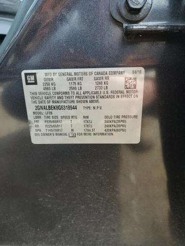 2016 CHEVROLET EQUINOX LS - 2GNALBEK8G6318944