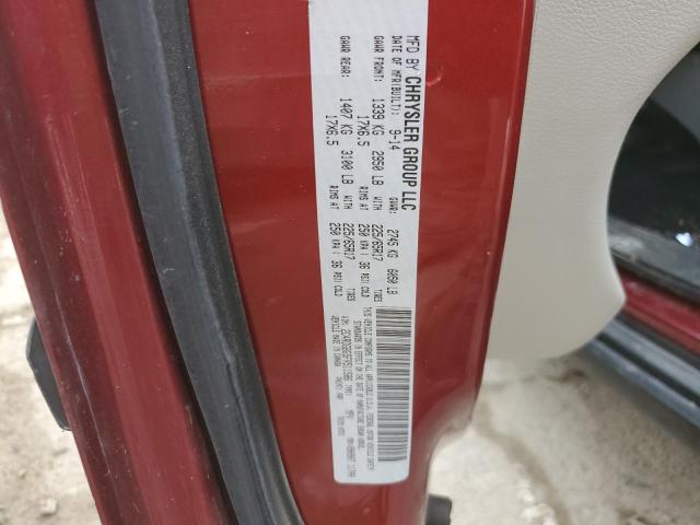 2015 DODGE GRAND CARA - 2C4RDGBG5FR511586