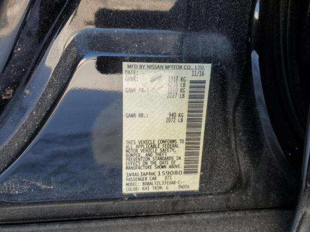 2017 NISSAN ALTIMA 2.5 - 1N4AL3AP4HC159080